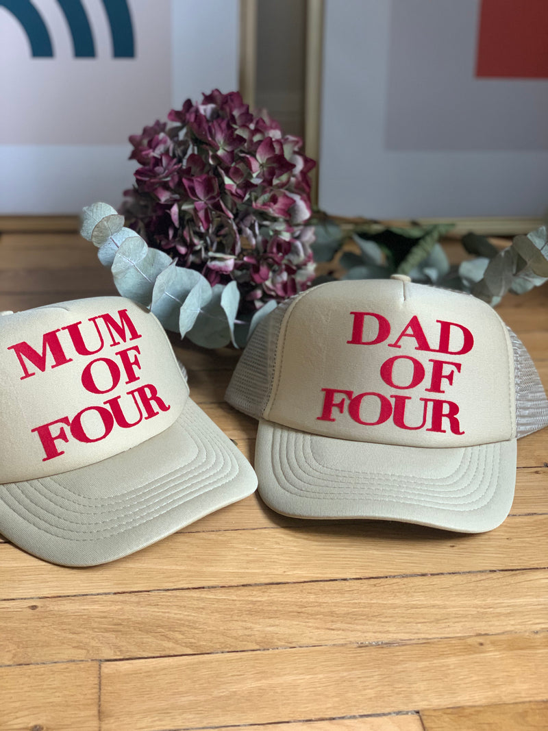 CASQUETTE MUM OF - SABLE - Disponibles pour les MUM OF ONE, TWO, THREE...