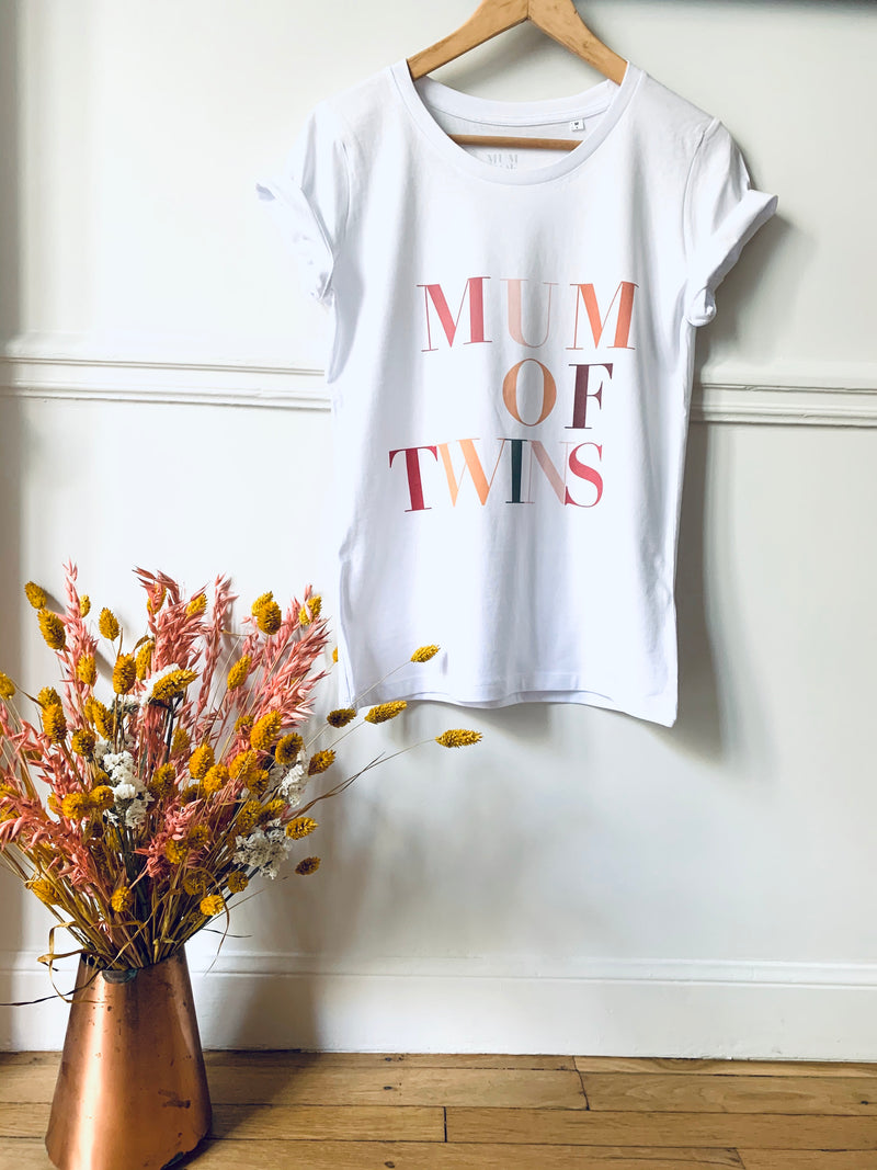 T-SHIRT MUM OF TWINS LIMITED EDITION